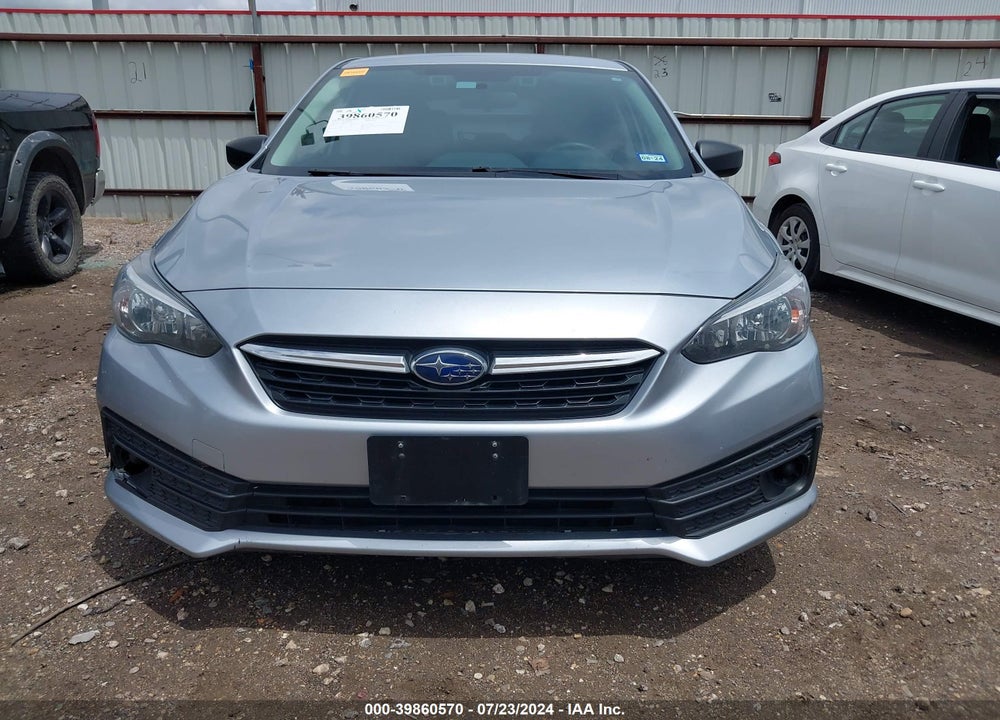2021 SUBARU IMPREZA 5-DOOR VIN: 4S3GTAB60M3701168