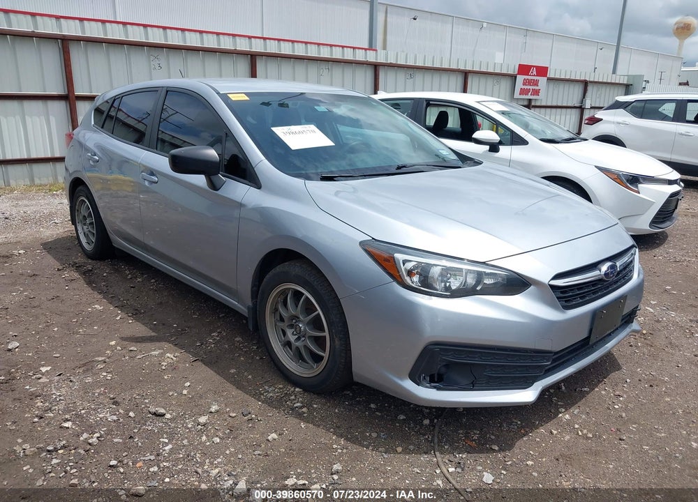 2021 SUBARU IMPREZA 5-DOOR VIN: 4S3GTAB60M3701168