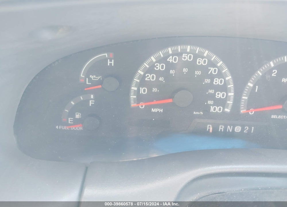 2000 FORD F-150 LARIAT/WORK SERIES/XL/XLT VIN: 1FTRX18L4YKA01188