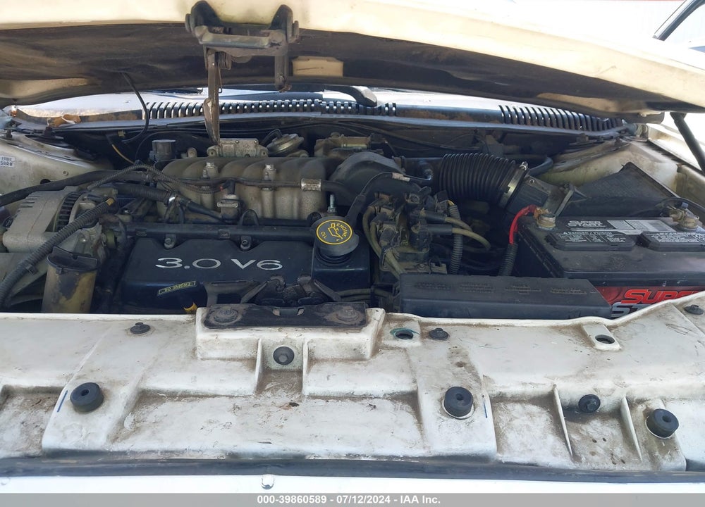 1998 FORD TAURUS SE VIN: 1FAFP57U0WA160190