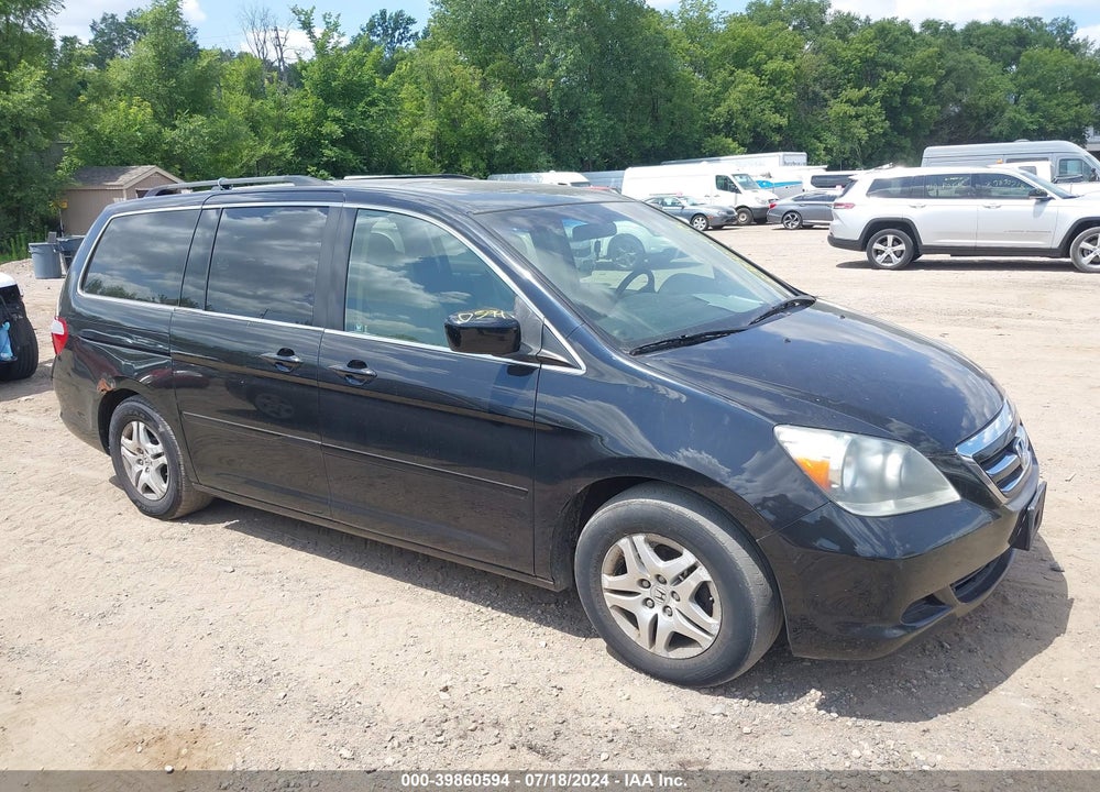 2007 HONDA ODYSSEY EX-L VIN: 5FNRL38727B120136