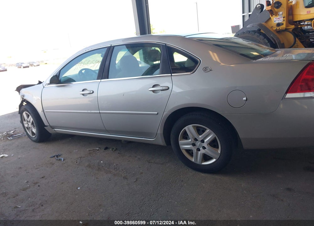2007 CHEVROLET IMPALA LS VIN: 2G1WB58K879352498