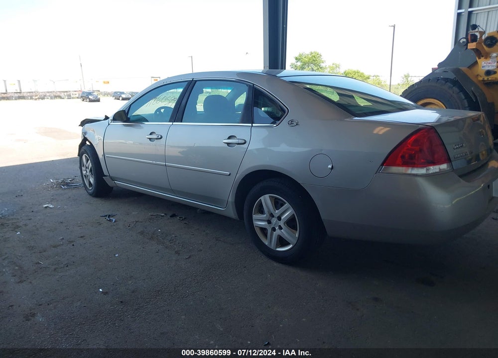 2007 CHEVROLET IMPALA LS VIN: 2G1WB58K879352498