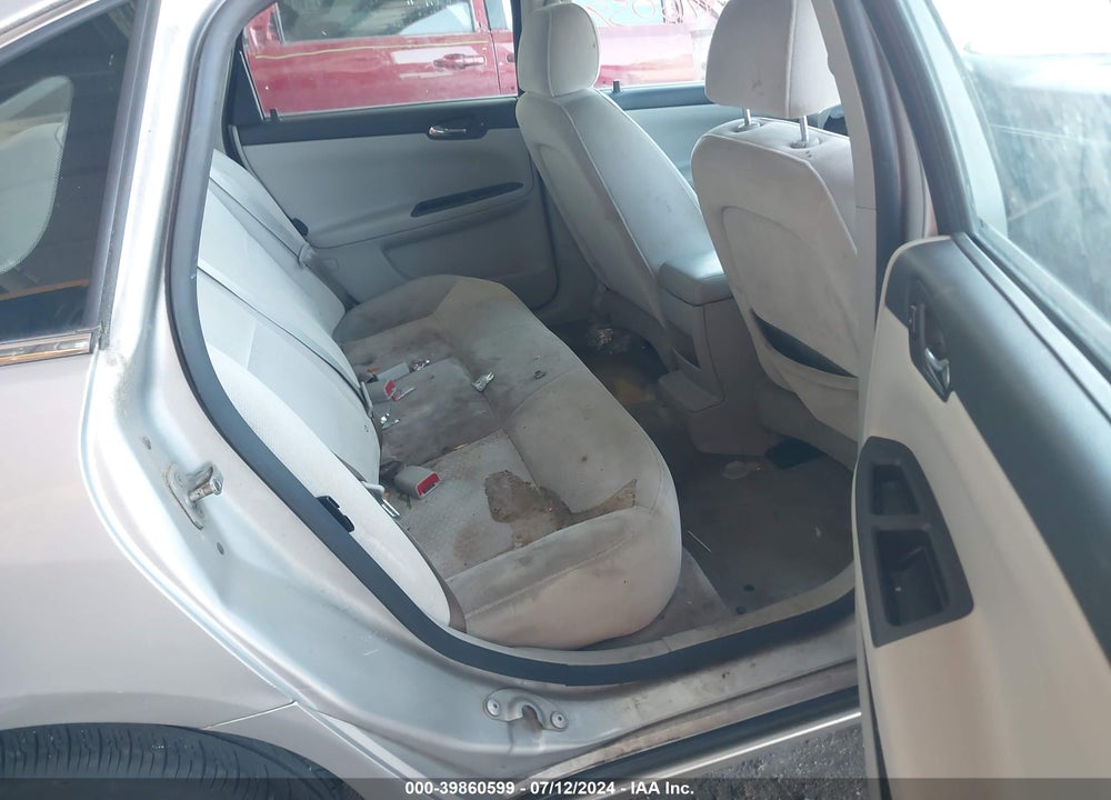 2007 CHEVROLET IMPALA LS VIN: 2G1WB58K879352498