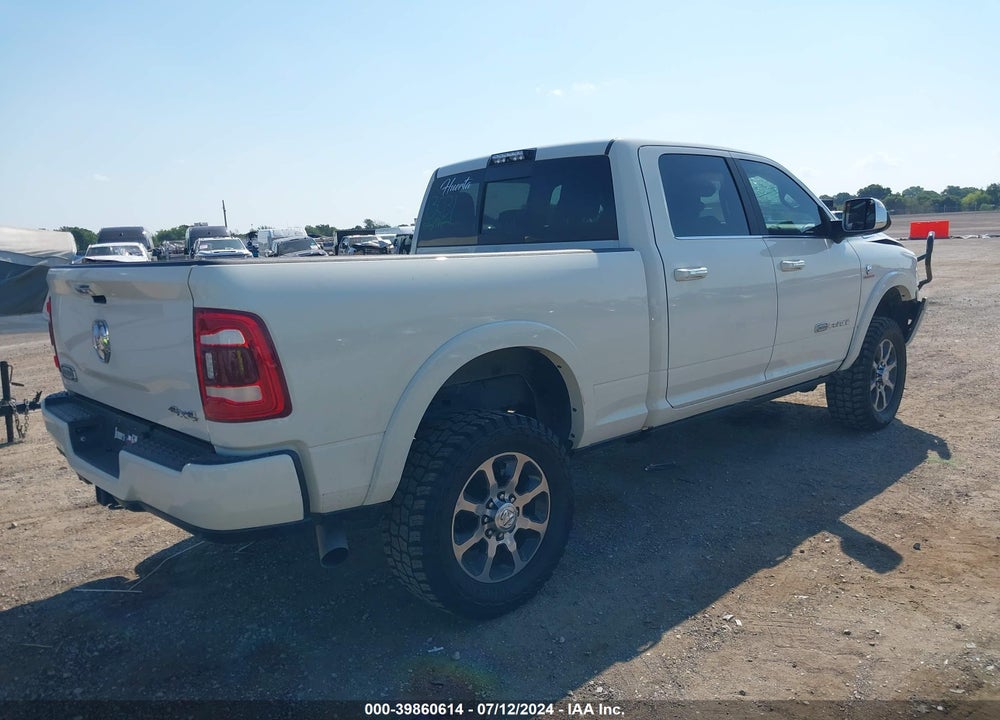 2021 RAM 2500 LIMITED LONGHORN  4X4 6'4 BOX VIN: 3C6UR5GL7MG583616