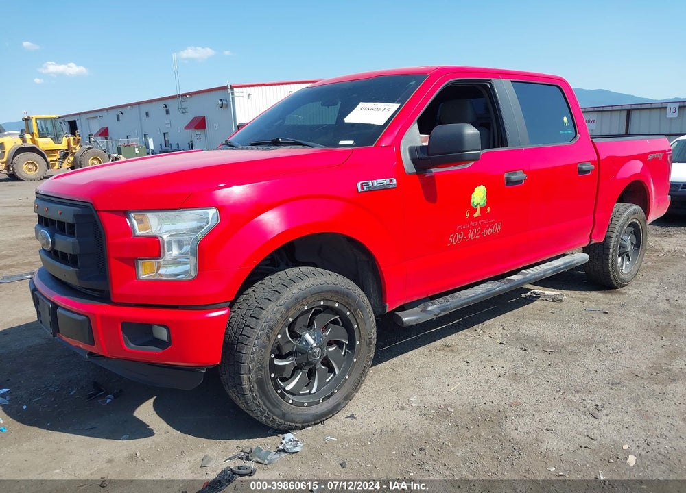 2015 FORD F-150 XL VIN: 1FTEW1E88FKE05545