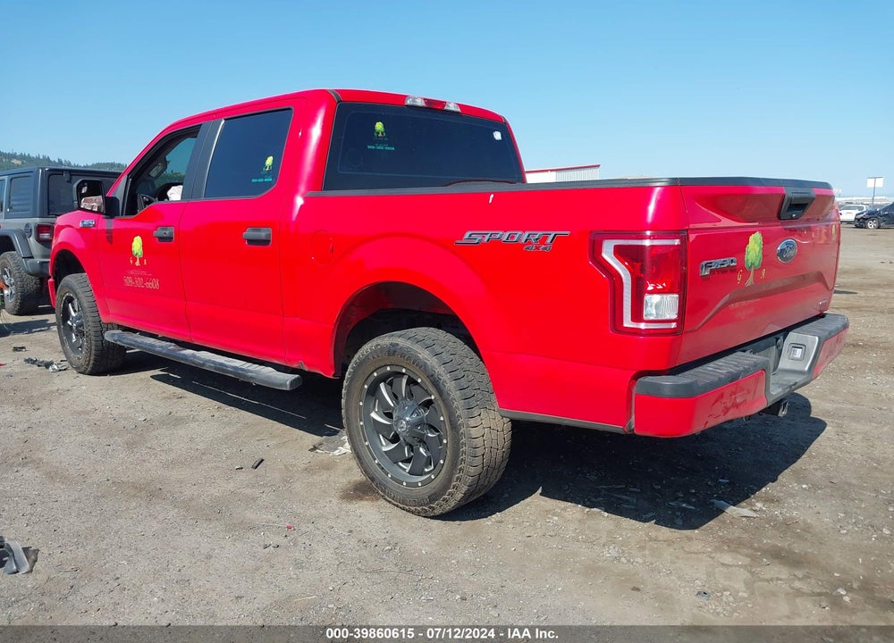 2015 FORD F-150 XL VIN: 1FTEW1E88FKE05545
