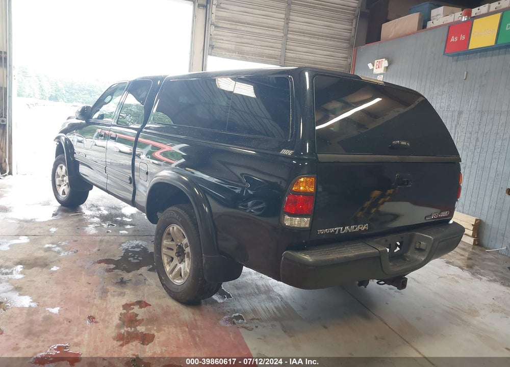 2003 TOYOTA TUNDRA LTD V8 VIN: 5TBBT48113S362787