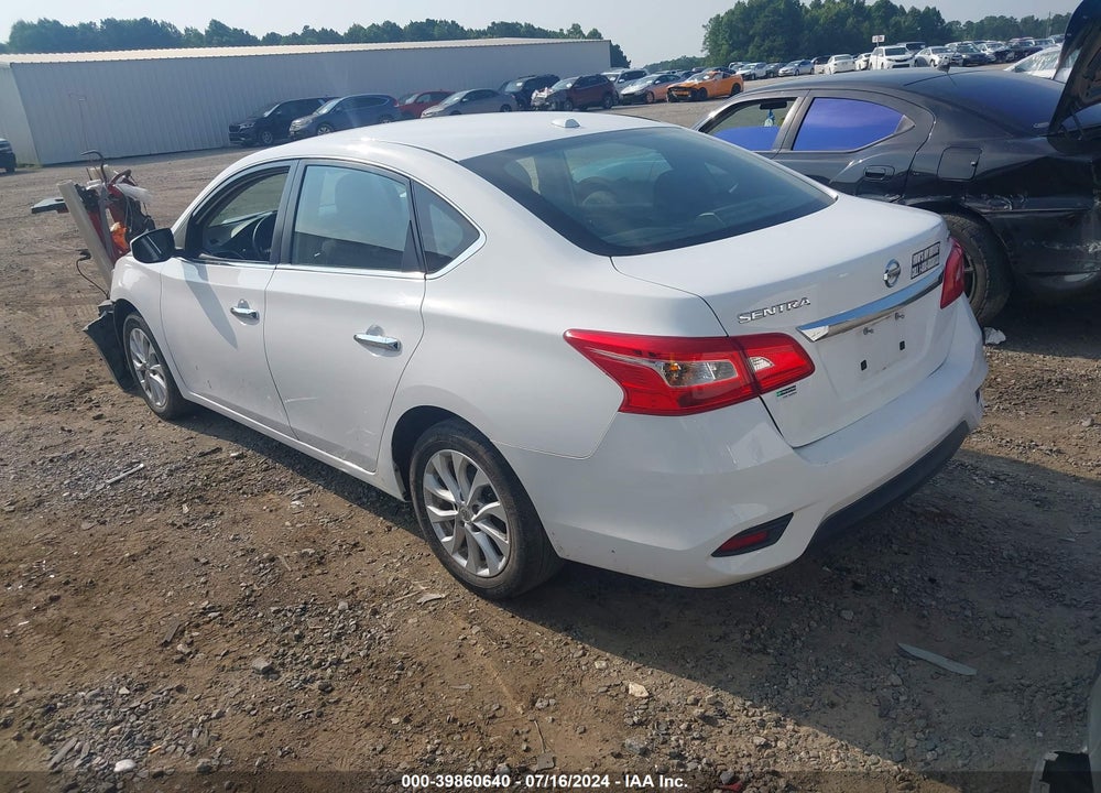 2019 NISSAN SENTRA SV VIN: 3N1AB7AP2KY357940