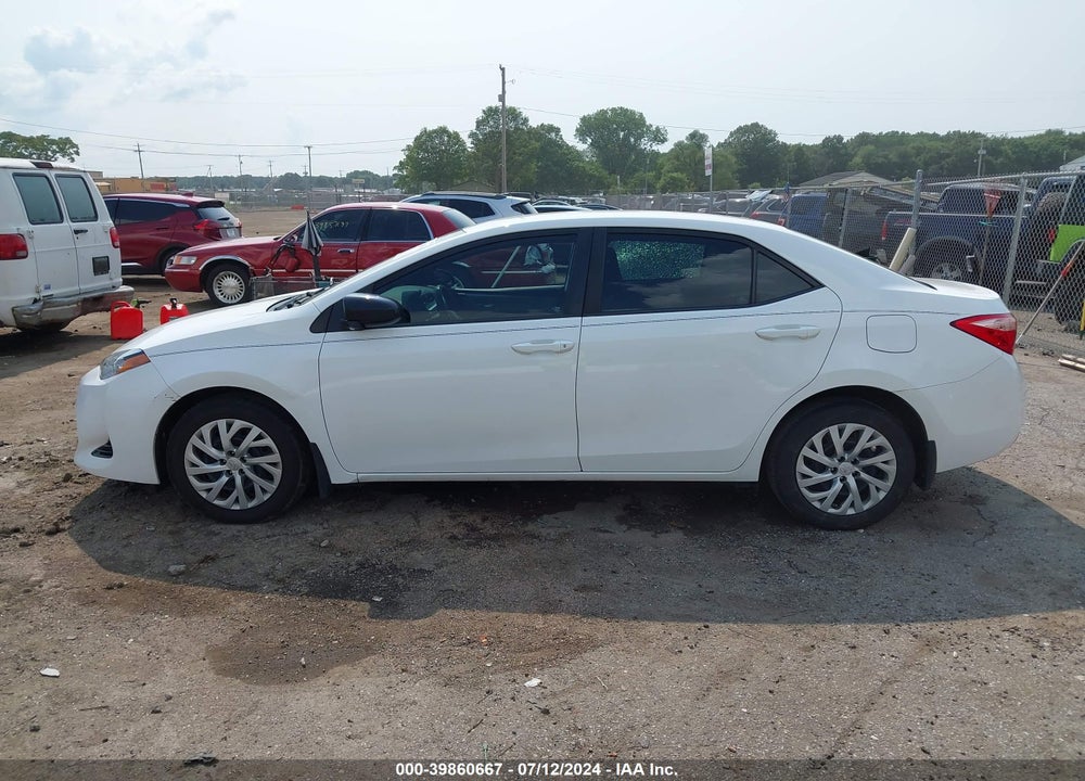 2017 TOYOTA COROLLA LE VIN: 2T1BURHE6HC854879