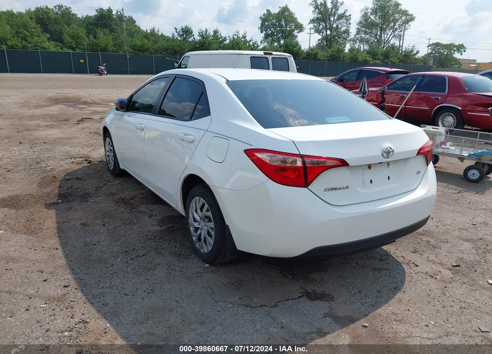 2017 TOYOTA COROLLA LE VIN: 2T1BURHE6HC854879