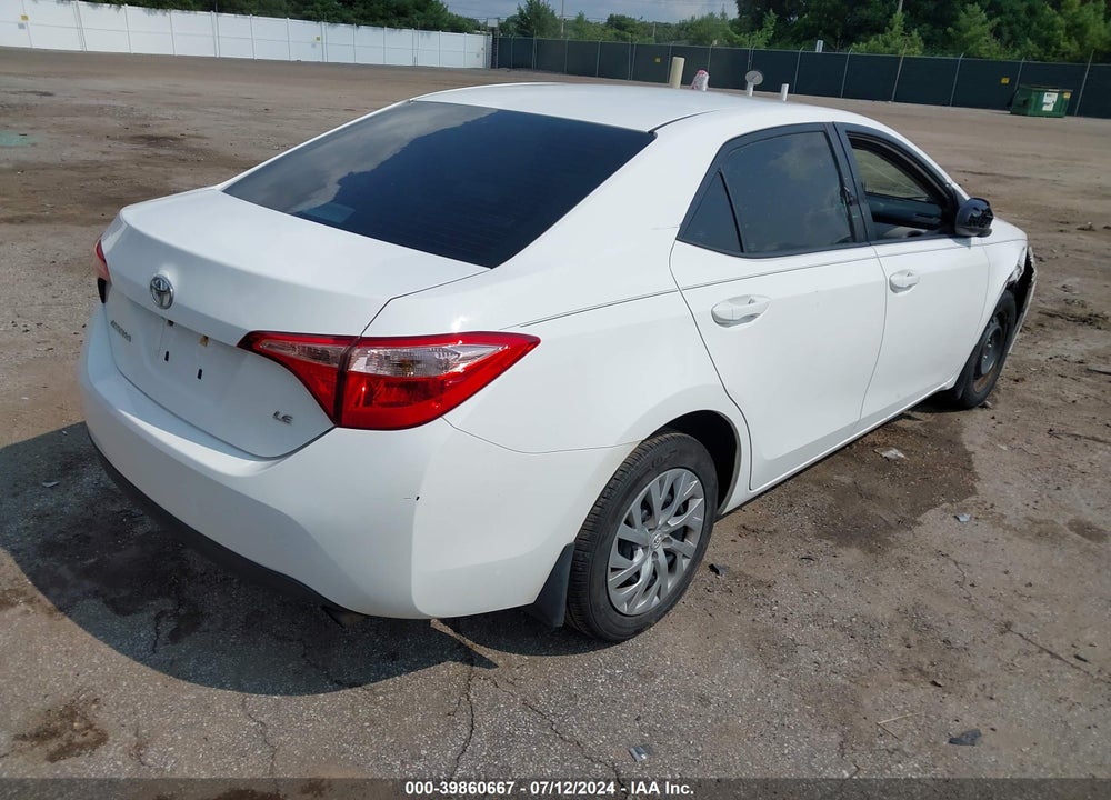 2017 TOYOTA COROLLA LE VIN: 2T1BURHE6HC854879