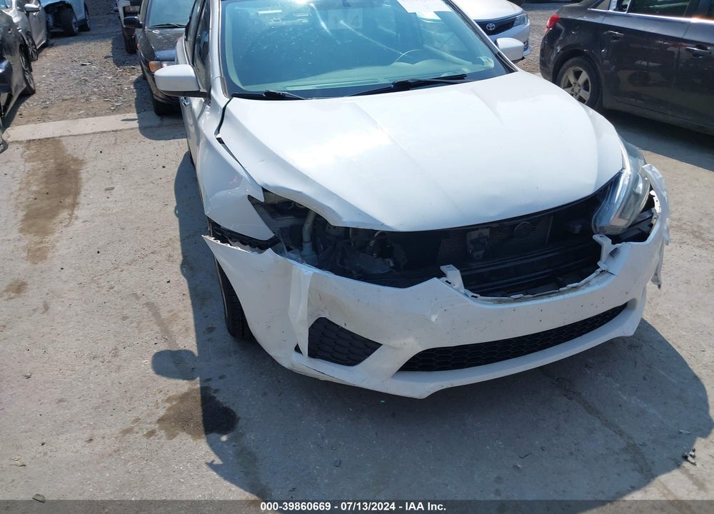 2017 NISSAN SENTRA SV VIN: 3N1AB7AP6HY378962