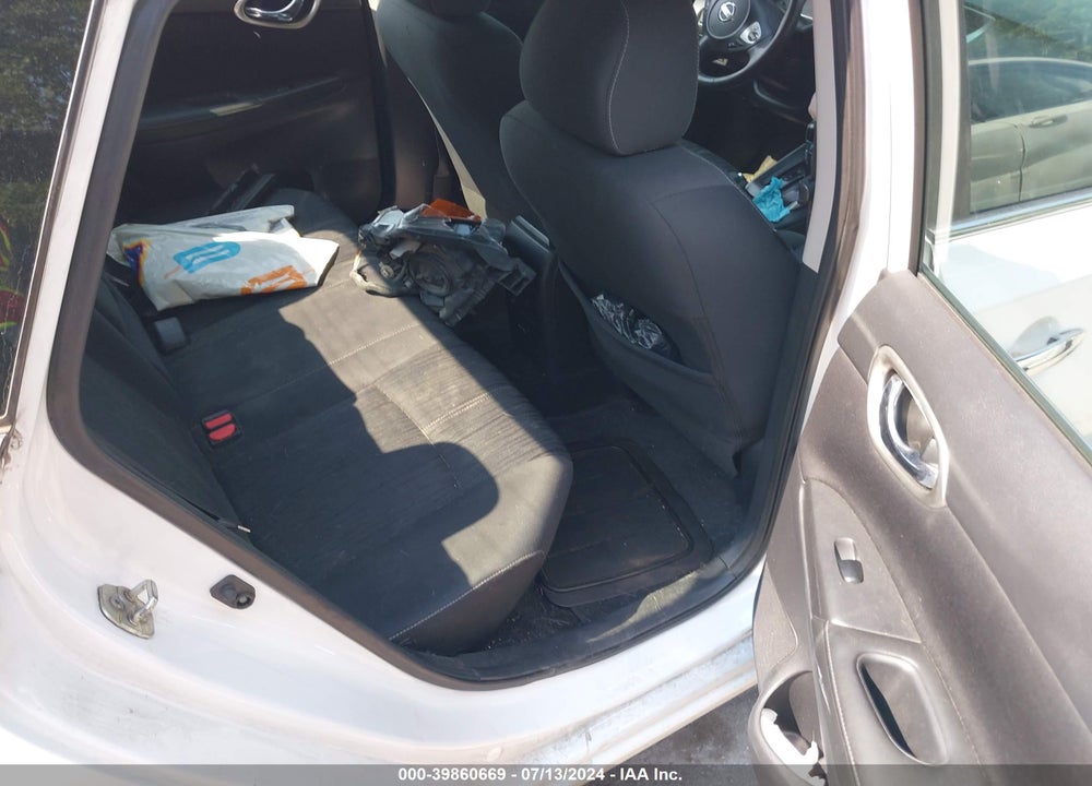 2017 NISSAN SENTRA SV VIN: 3N1AB7AP6HY378962