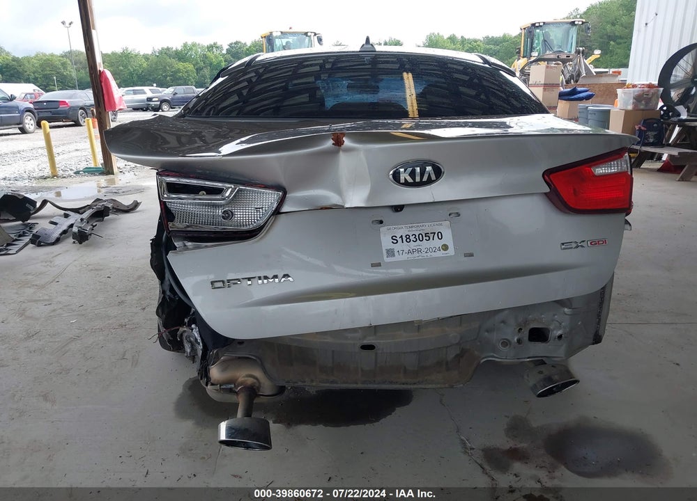 2015 KIA OPTIMA EX VIN: 5XXGN4A73FG424802