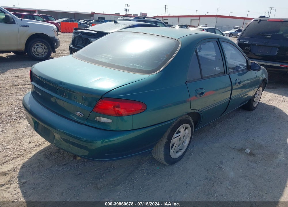 1998 FORD ESCORT SE VIN: 1FALP13PXWW101999