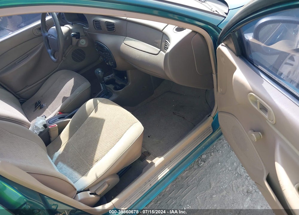 1998 FORD ESCORT SE VIN: 1FALP13PXWW101999
