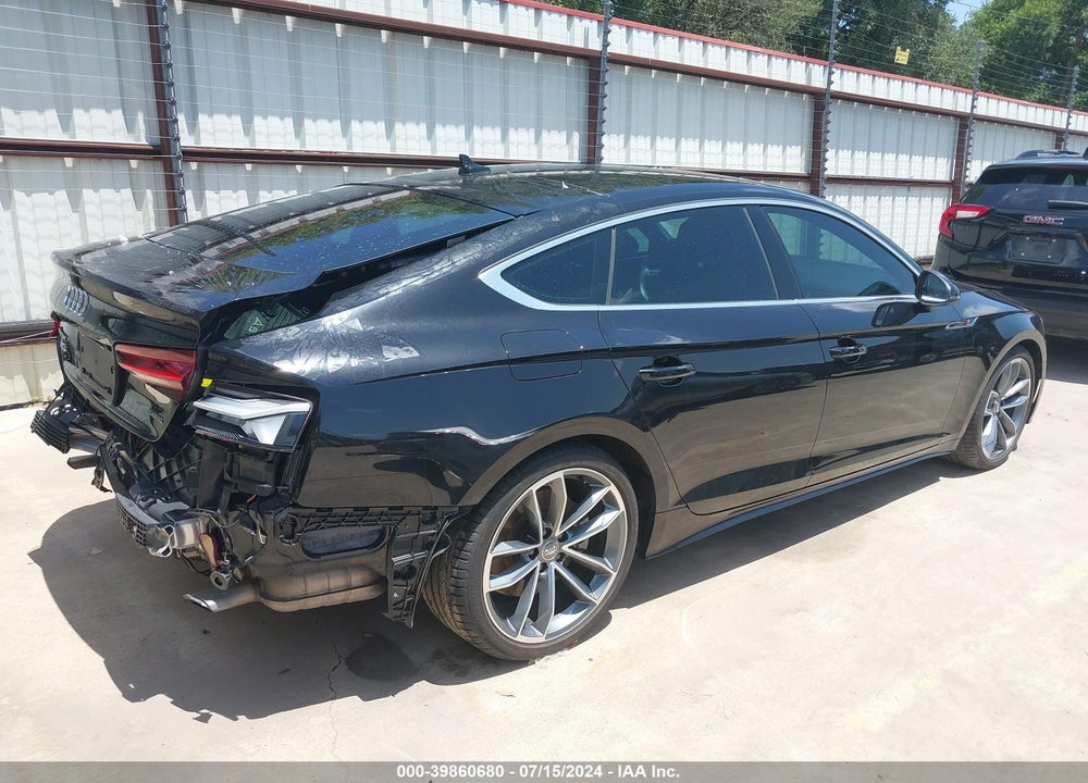 2021 AUDI A5 SPORTBACK PREMIUM PLUS 45 TFSI QUATTRO S TRONIC VIN: WAUFACF5XMA020801