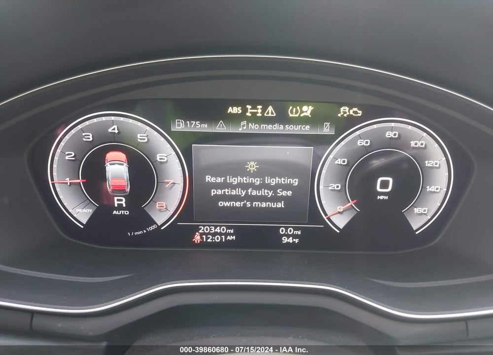 2021 AUDI A5 SPORTBACK PREMIUM PLUS 45 TFSI QUATTRO S TRONIC VIN: WAUFACF5XMA020801