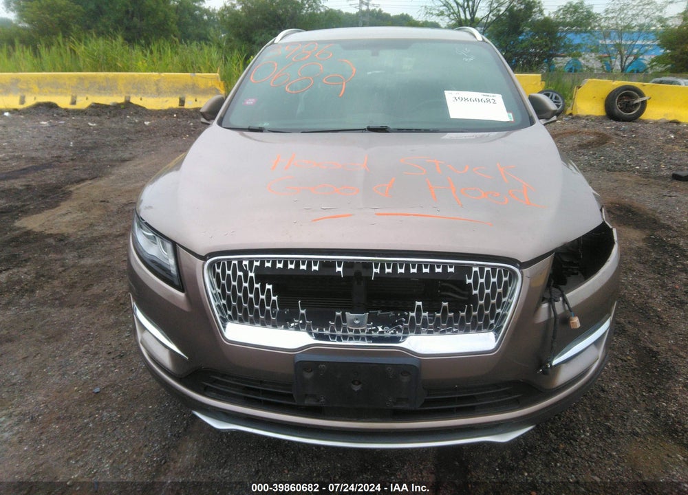 2019 LINCOLN MKC SELECT VIN: 5LMCJ2D91KUL17935