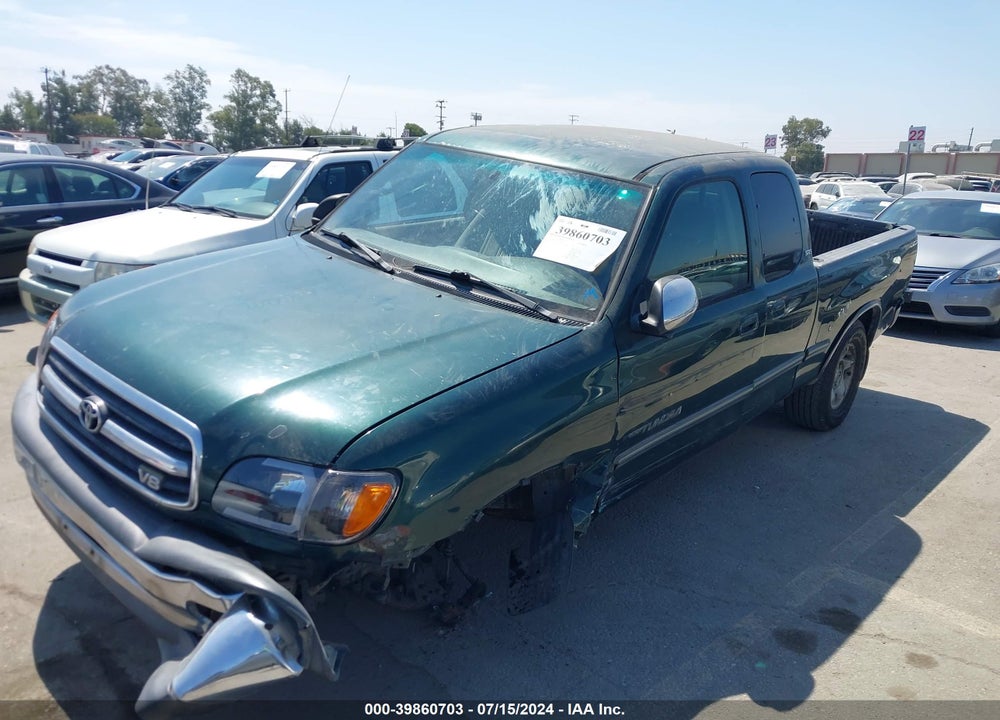 2001 TOYOTA TUNDRA SR5 V8 VIN: 5TBRT34121S190703