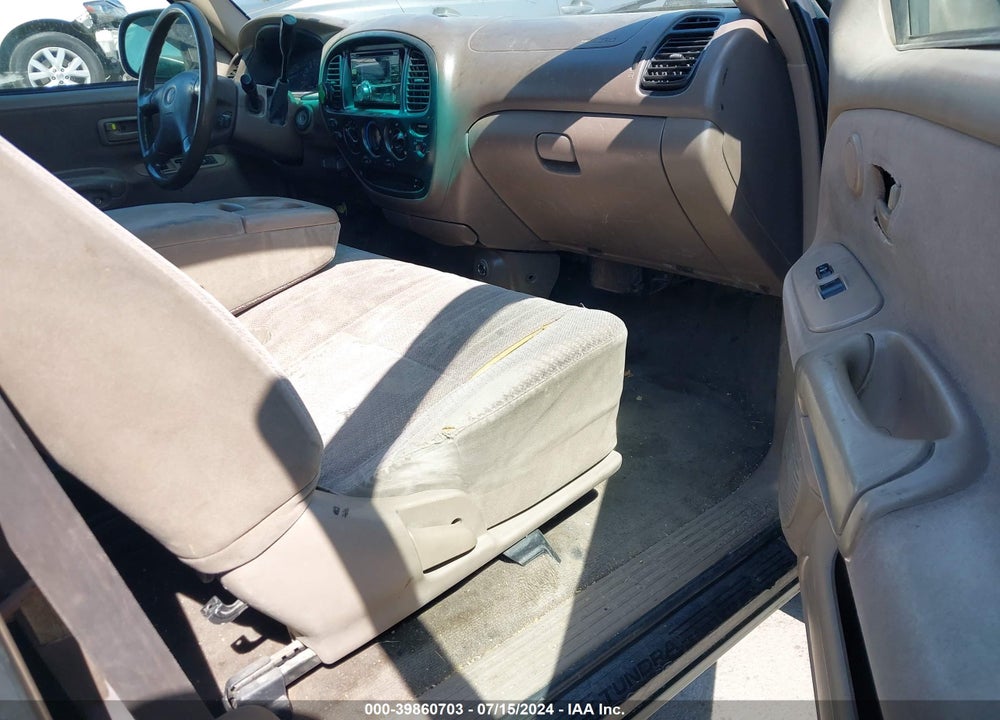 2001 TOYOTA TUNDRA SR5 V8 VIN: 5TBRT34121S190703