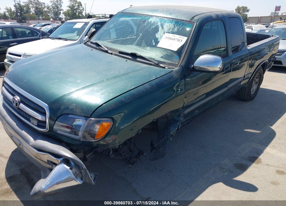 2001 TOYOTA TUNDRA SR5 V8 VIN: 5TBRT34121S190703