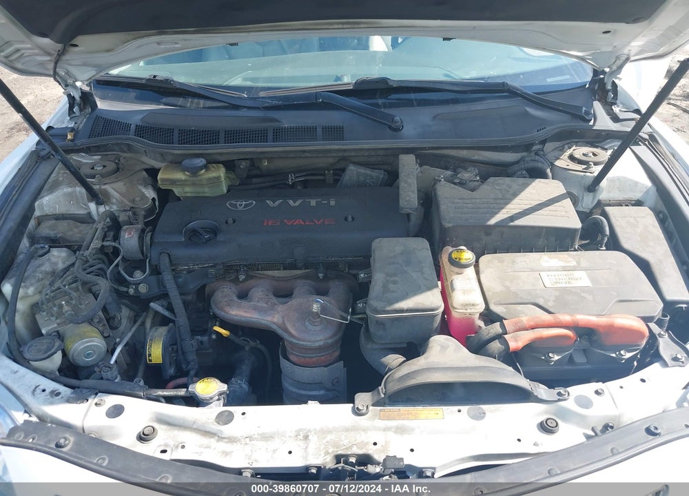 2008 TOYOTA CAMRY HYBRID VIN: 4T1BB46K58U037404