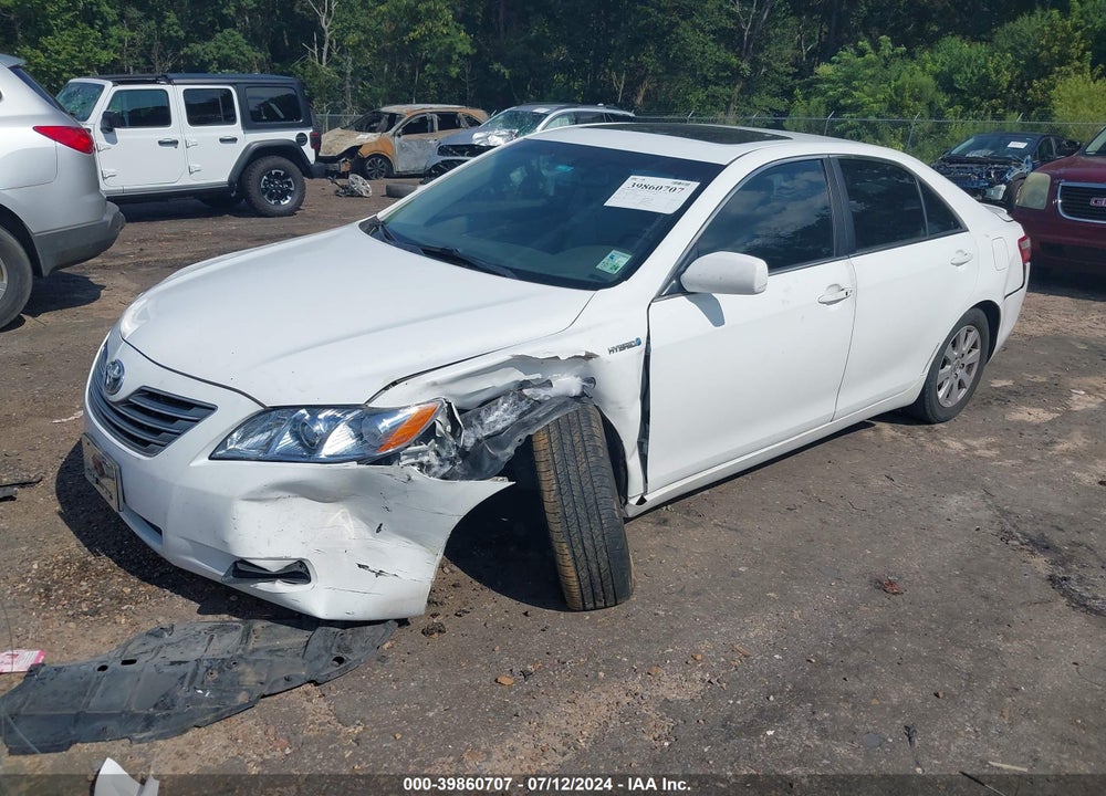2008 TOYOTA CAMRY HYBRID VIN: 4T1BB46K58U037404