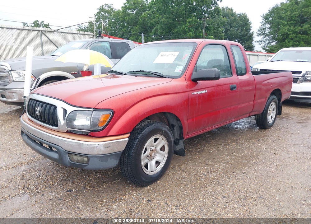 2002 TOYOTA TACOMA VIN: 5TEVL52N22Z113132