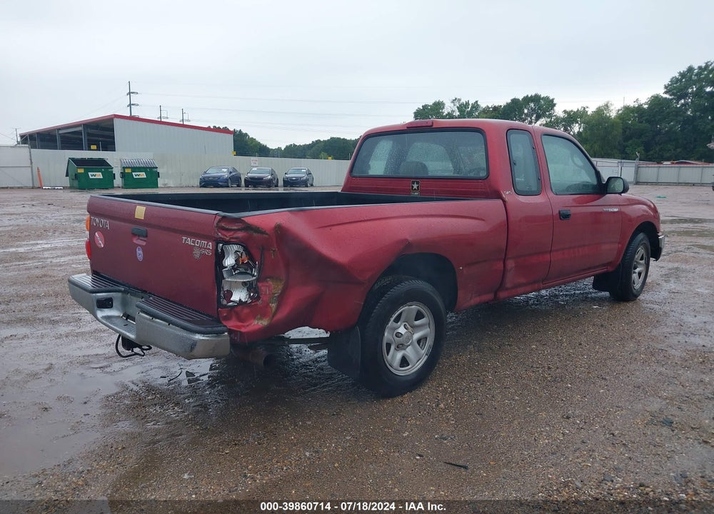 2002 TOYOTA TACOMA VIN: 5TEVL52N22Z113132