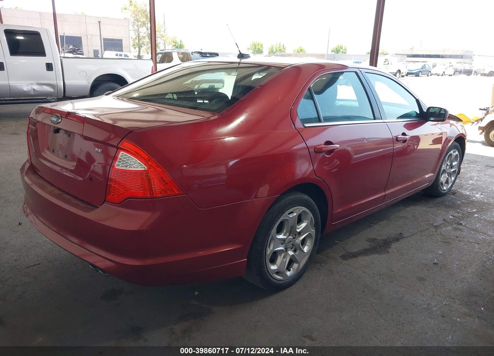 2010 FORD FUSION SE VIN: 3FAHP0HA5AR253138