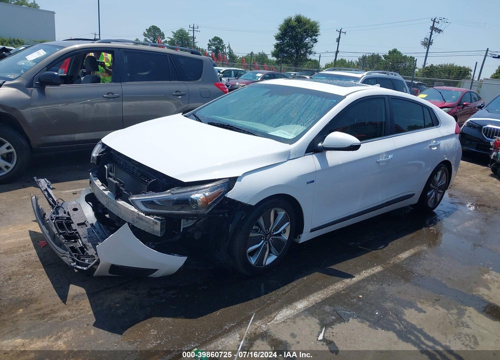 2018 HYUNDAI IONIQ HYBRID LIMITED VIN: KMHC05LC2JU096638