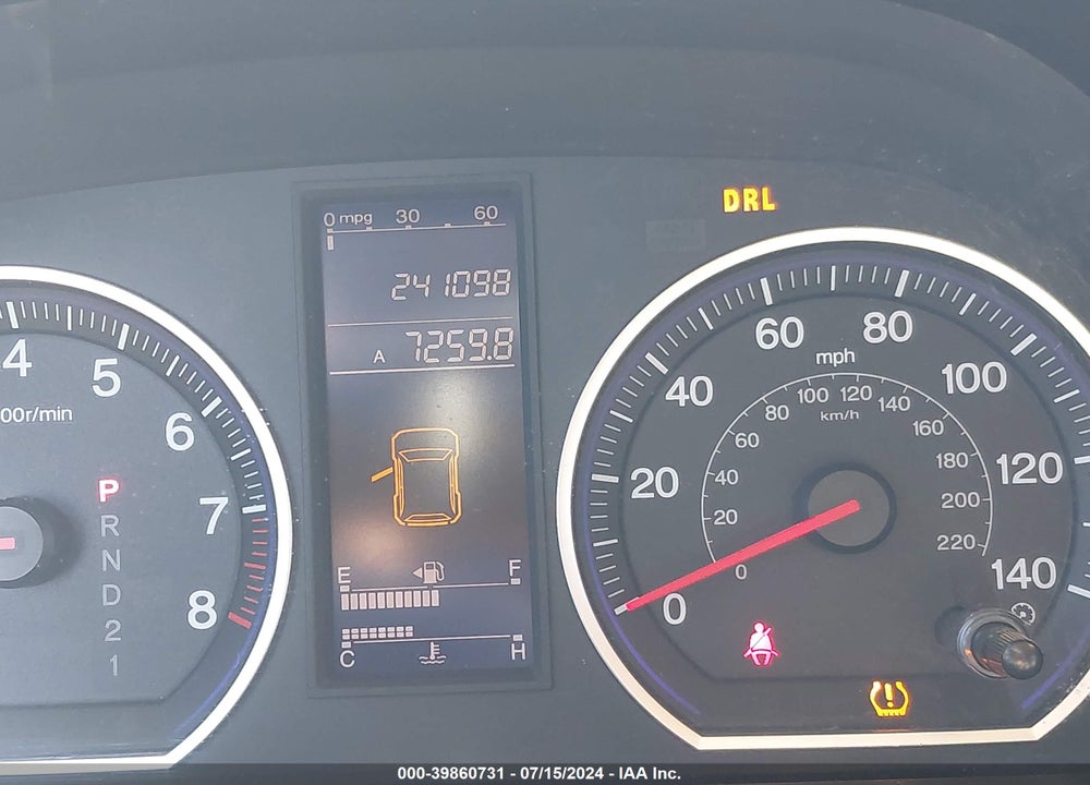 2011 HONDA CR-V LX VIN: 5J6RE4H36BL001969