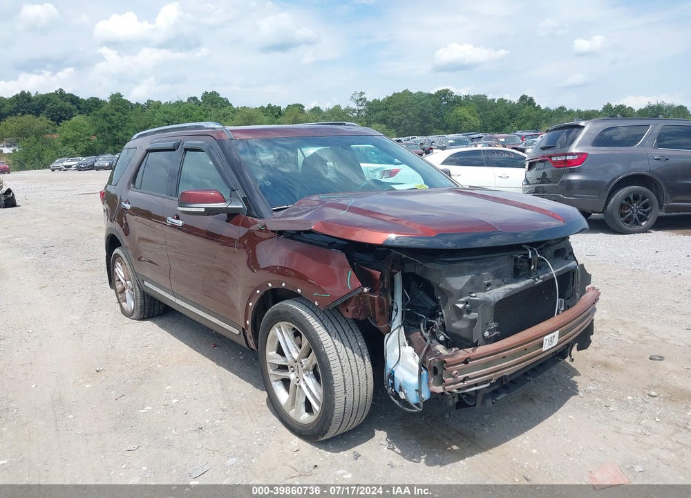 2016 FORD EXPLORER LIMITED VIN: 1FM5K8F89GGB83536