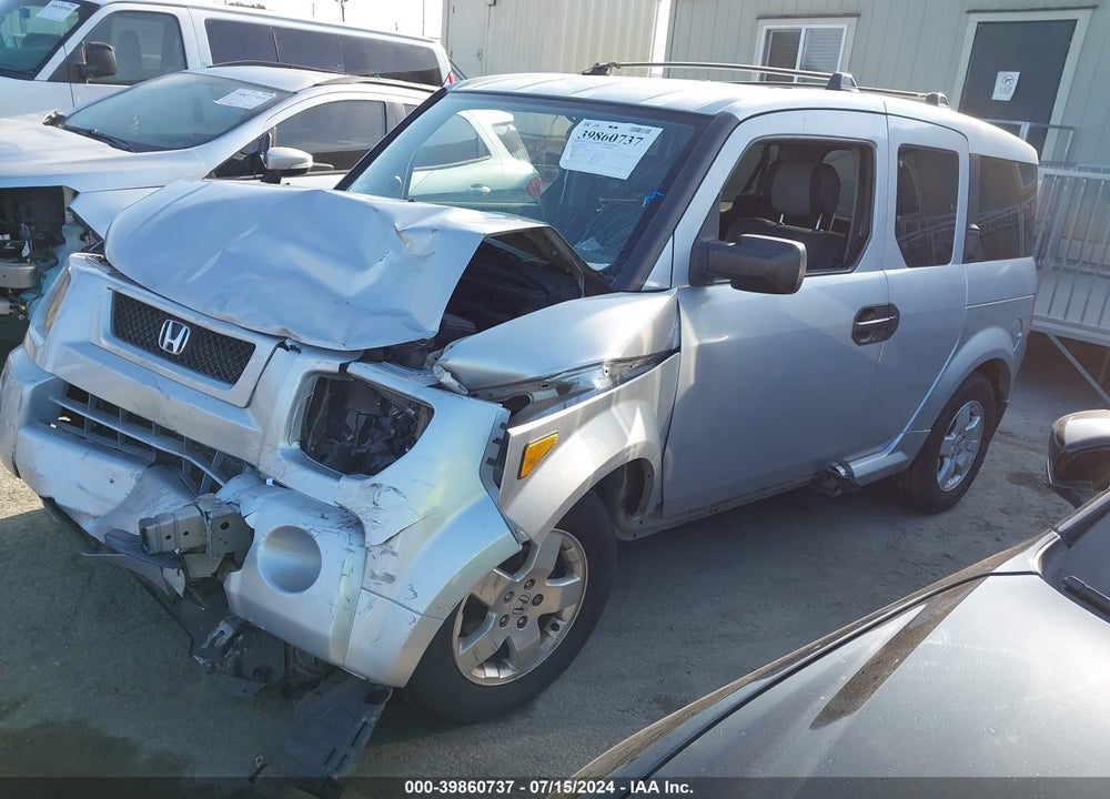 2005 HONDA ELEMENT EX VIN: 5J6YH28625L030987