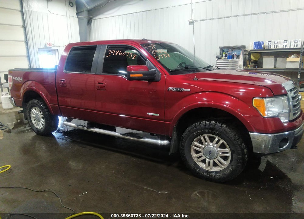 2014 FORD F-150 LARIAT VIN: 1FTFW1ET5EKD38751