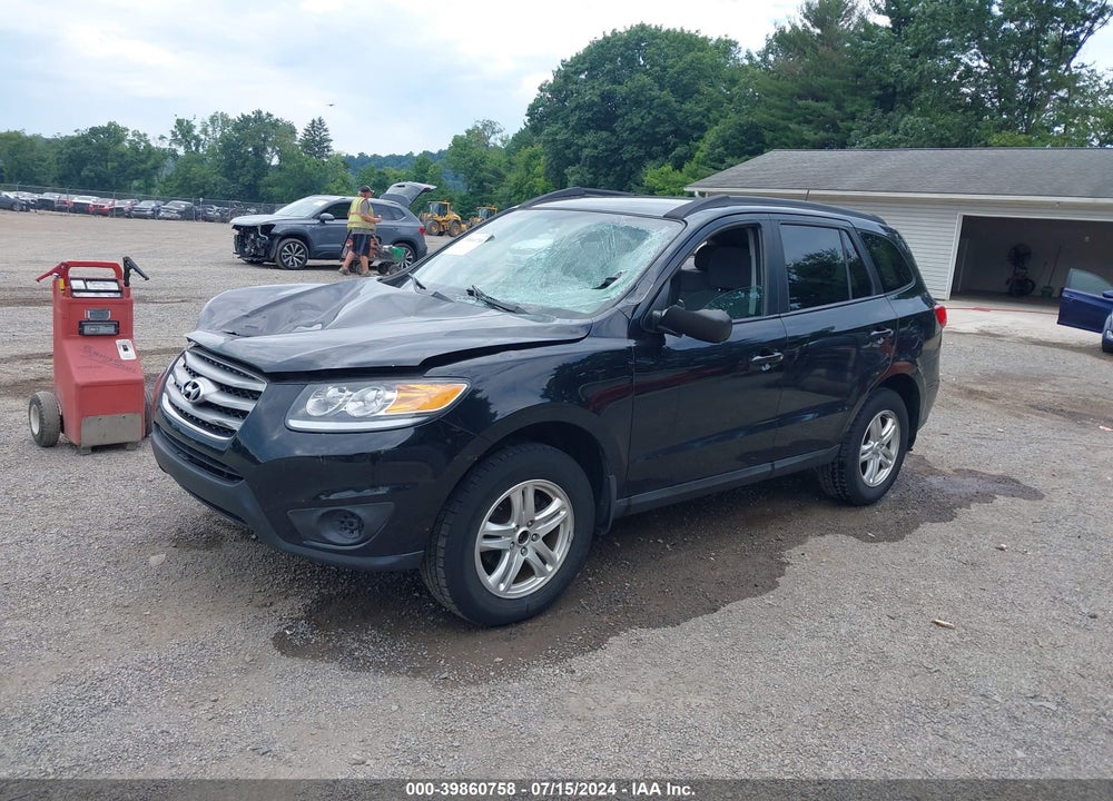 2012 HYUNDAI SANTA FE GLS VIN: 5XYZG3ABXCG129382