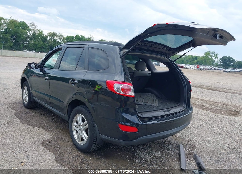 2012 HYUNDAI SANTA FE GLS VIN: 5XYZG3ABXCG129382