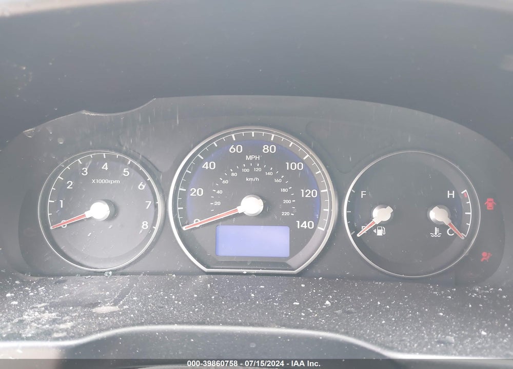 2012 HYUNDAI SANTA FE GLS VIN: 5XYZG3ABXCG129382