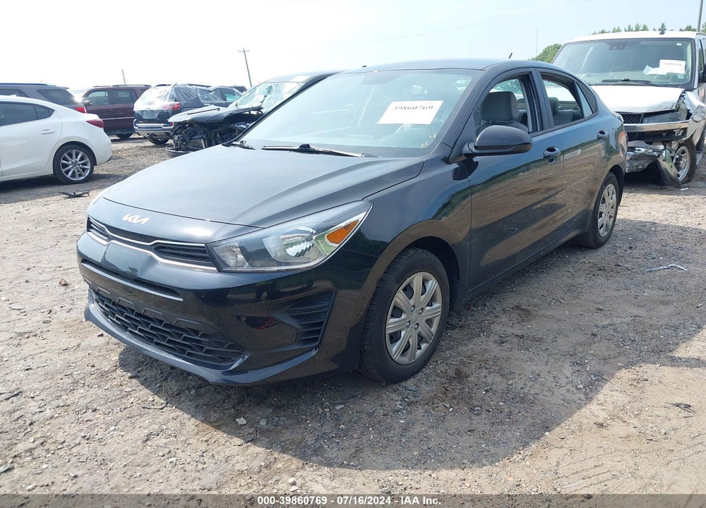 2022 KIA RIO S VIN: 3KPA24AD7NE431229