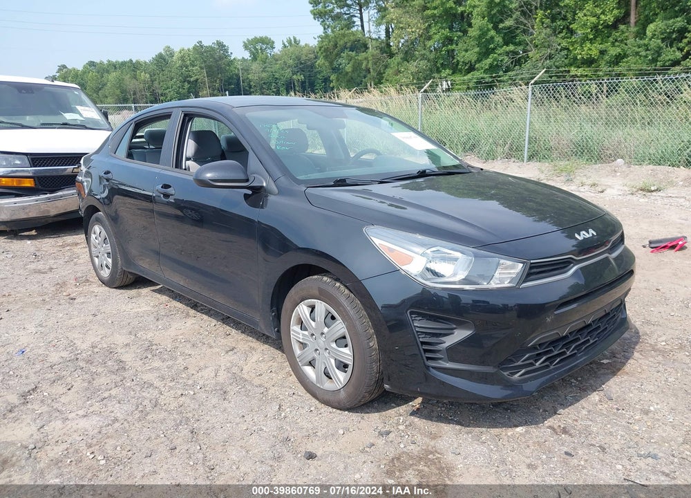2022 KIA RIO S VIN: 3KPA24AD7NE431229