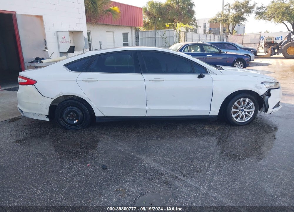 2016 FORD FUSION S VIN: 3FA6P0G78GR351196