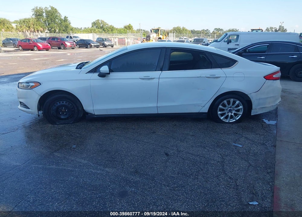 2016 FORD FUSION S VIN: 3FA6P0G78GR351196