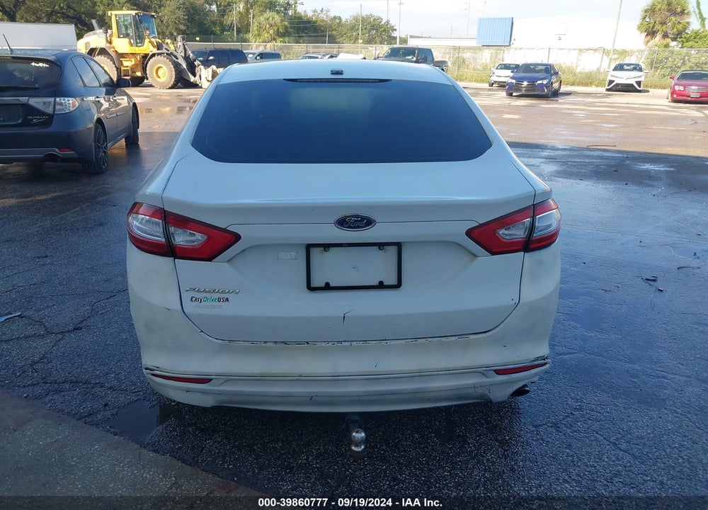 2016 FORD FUSION S VIN: 3FA6P0G78GR351196