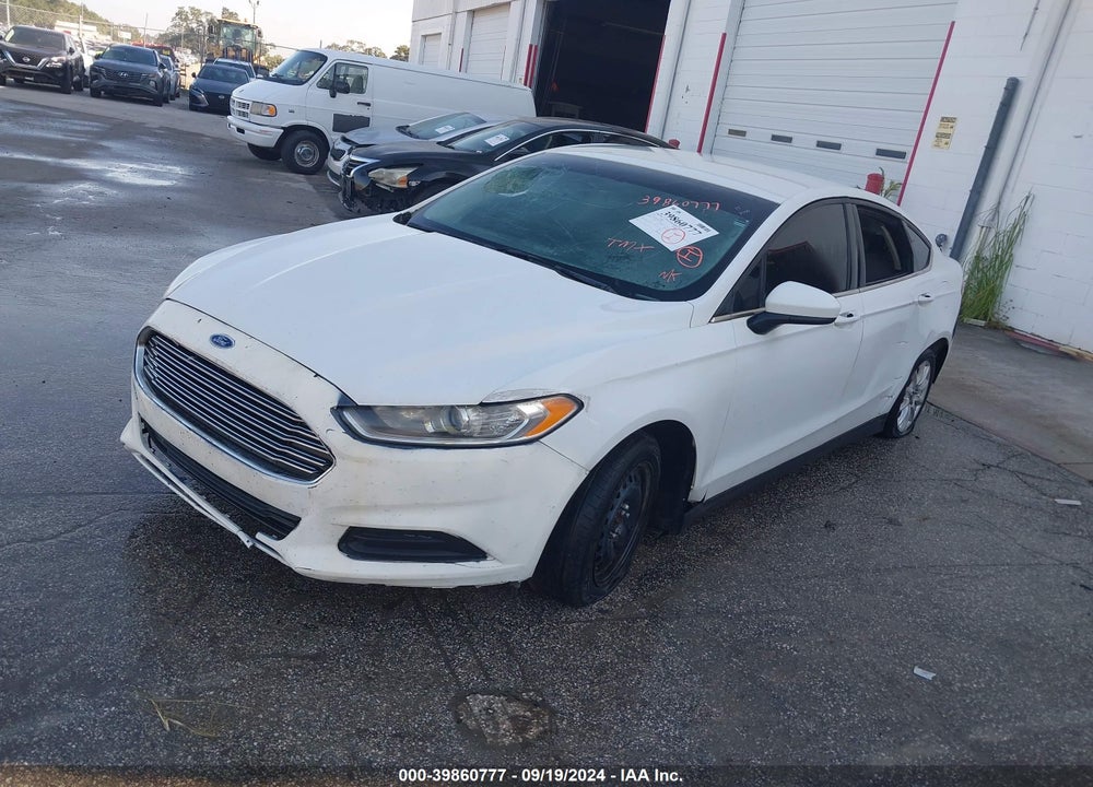2016 FORD FUSION S VIN: 3FA6P0G78GR351196