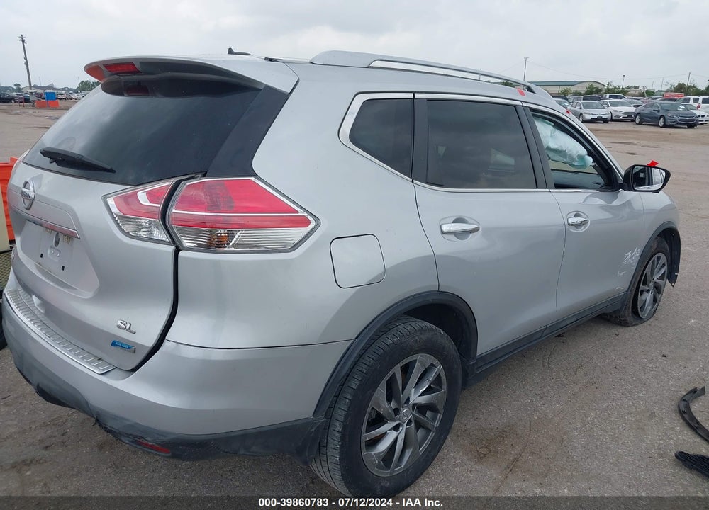 2014 NISSAN ROGUE SL VIN: 5N1AT2MT4EC830929
