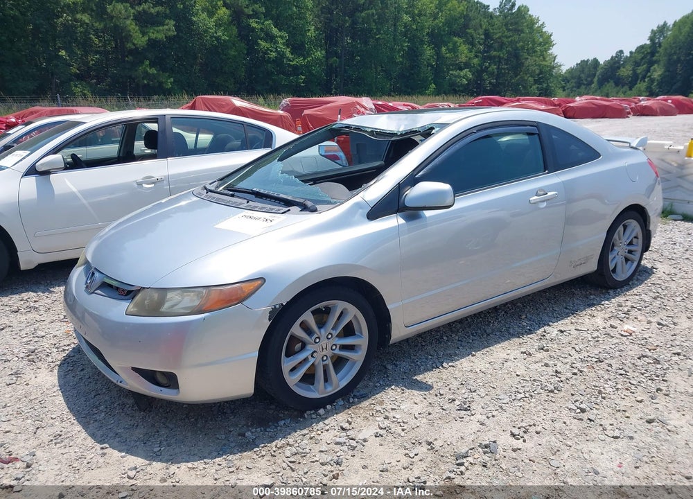 2008 HONDA CIVIC SI VIN: 2HGFG21598H709238