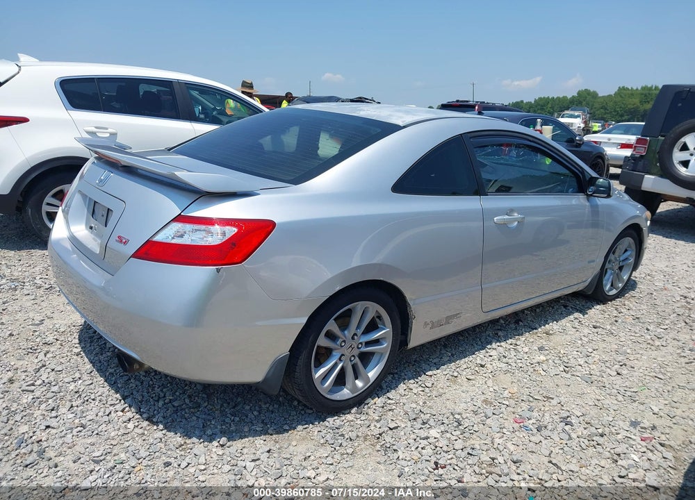 2008 HONDA CIVIC SI VIN: 2HGFG21598H709238