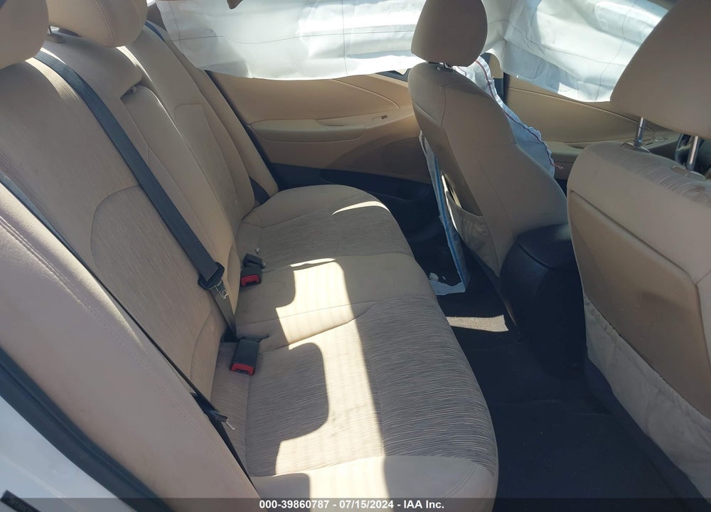 2013 HYUNDAI SONATA GLS VIN: 5NPEB4AC1DH540840